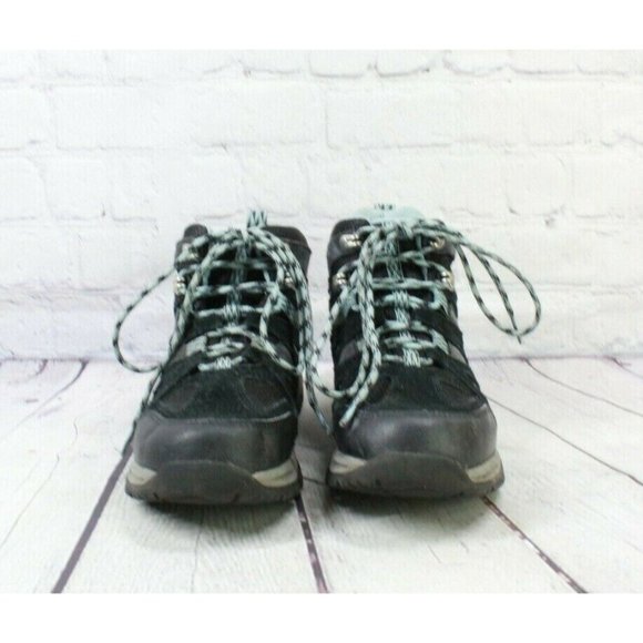 LL Bean Black Suede Mesh Tek 2.5 Waterproof Trail Hiking Boots Size 5 - Picture 4 of 10